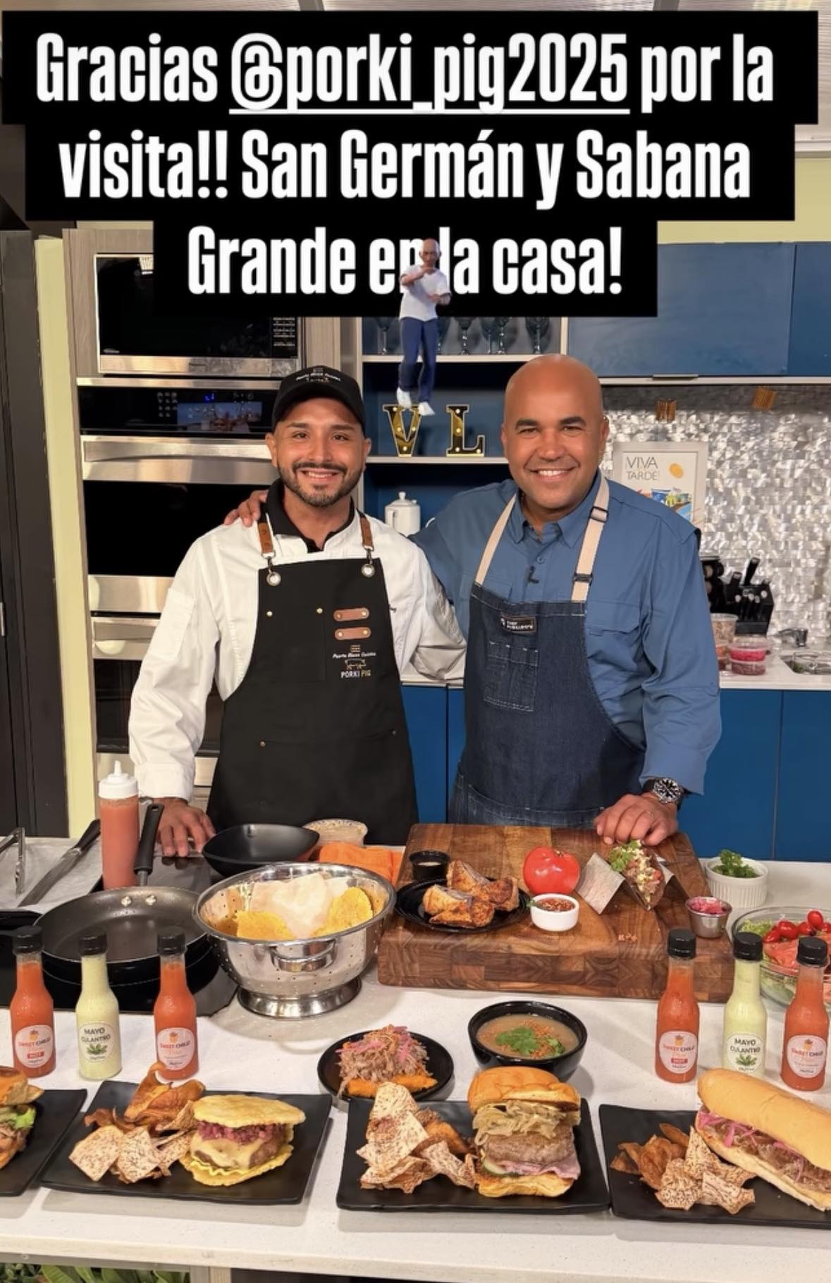 Chef Eliud Cruz en evento gastronómico